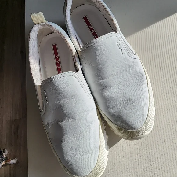 Authentic Prada Slip-On Sneakers